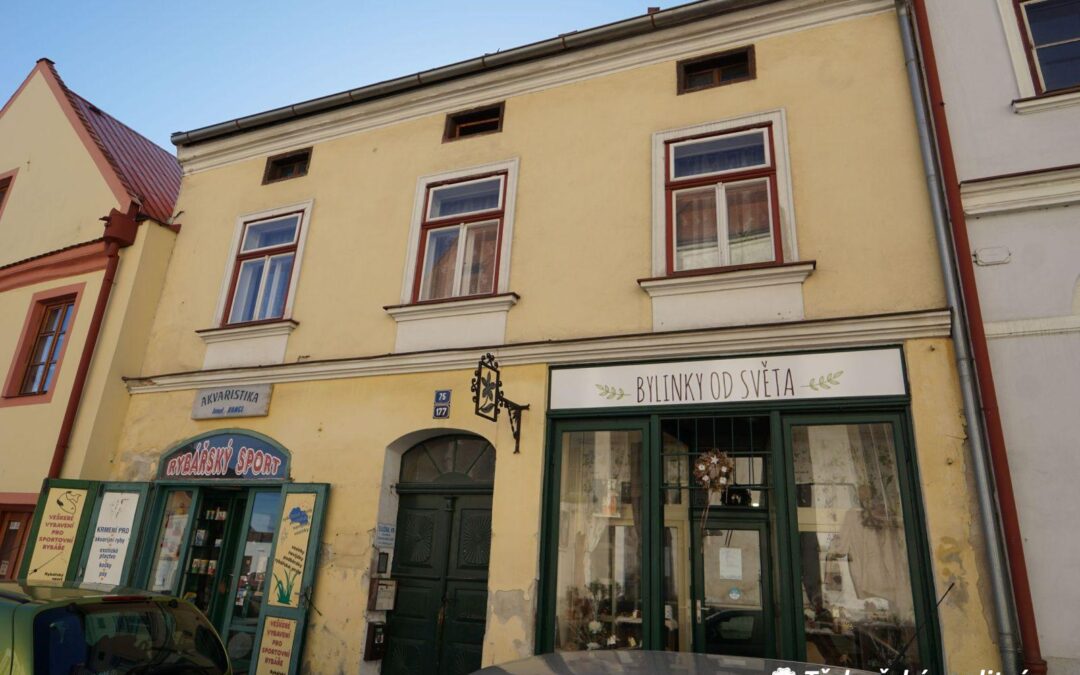 Prodej komerčního domu v historickém centru Třeboně